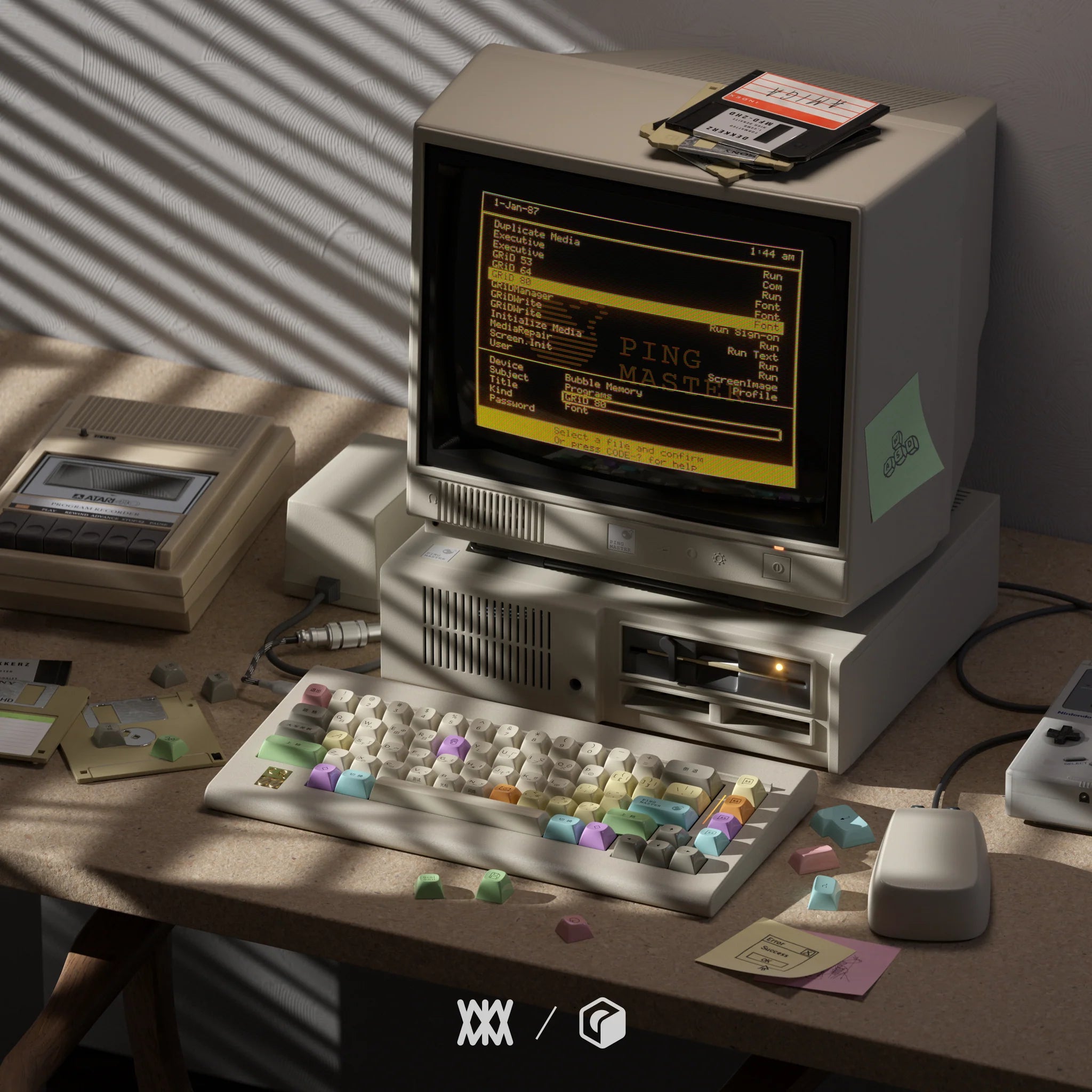 GSA Ping Master Keycaps